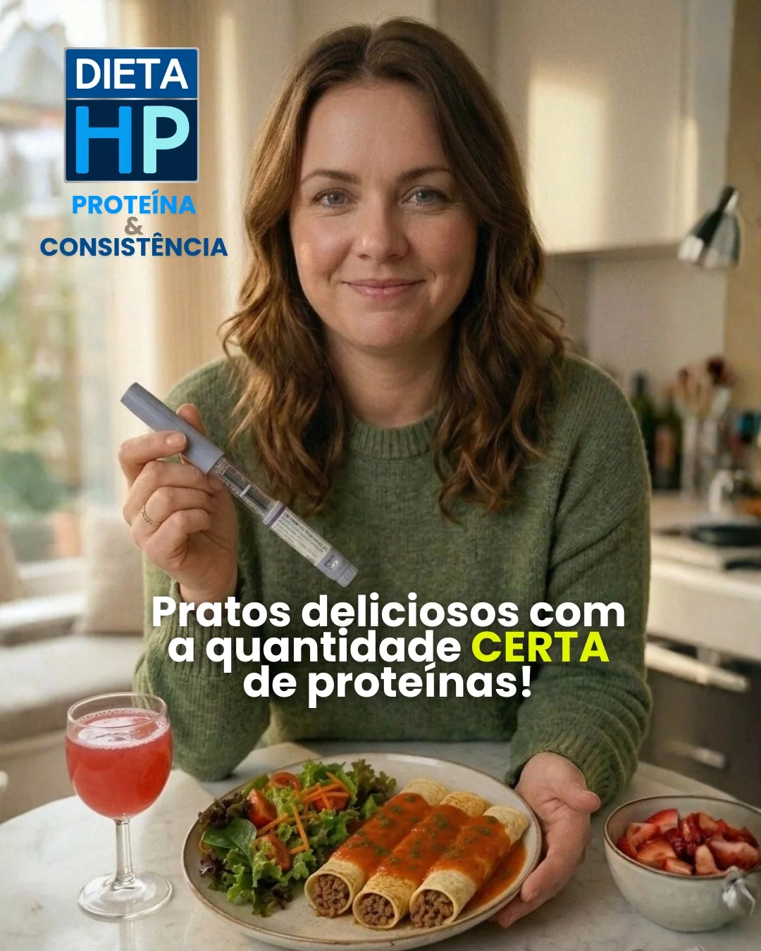 Dieta HP — pratos deliciosos com a quantidade certa de proteínas